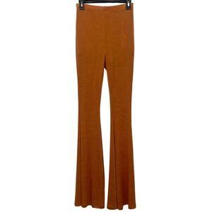Princess Polly Flare Pants Orange Boogie High Rise NWT Womens 6 *Read